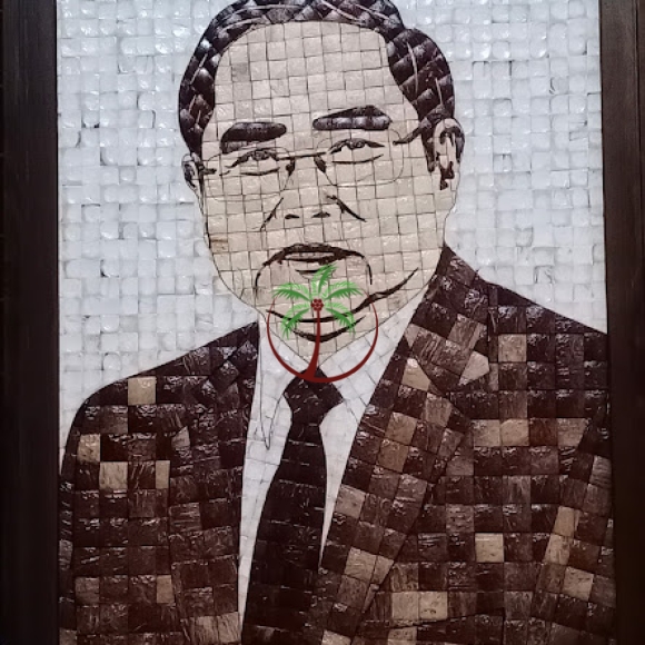 Tranh chan dung Thủ tướng Phạm Minh Chính
